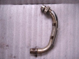 Auspuff Krümmer, hinten