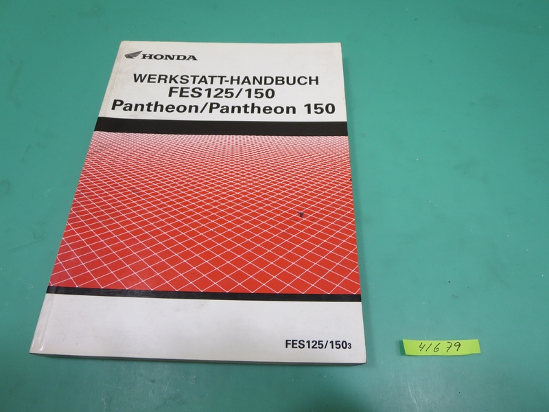 Werkstatthandbuch, original