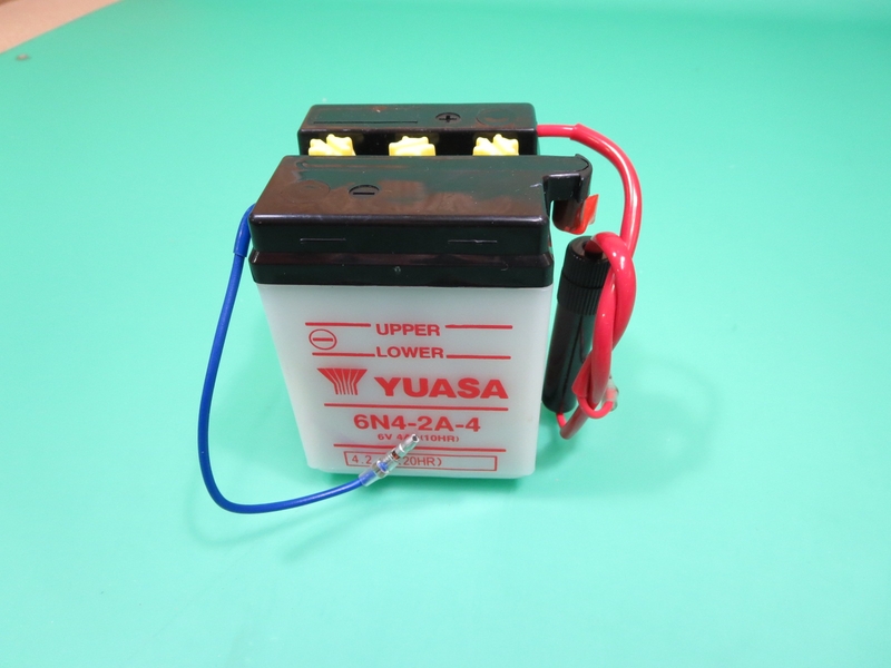 Batterie, YUASA 6N4-2A-4