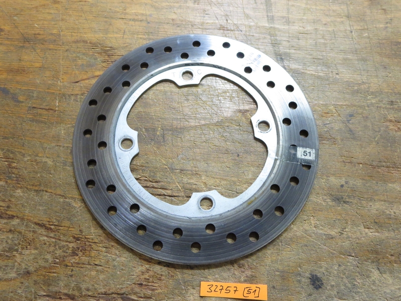 Bremsscheibe, hinten