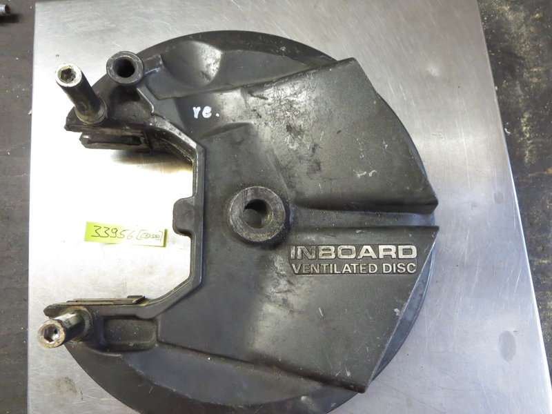 Bremsscheibenabdeckung, rechts