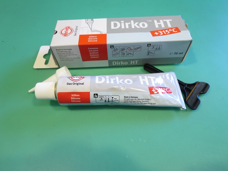 Elring Dirko HT Dichtmasse grau (Silikon) 70 ml dauerelastisch bis 315°C
