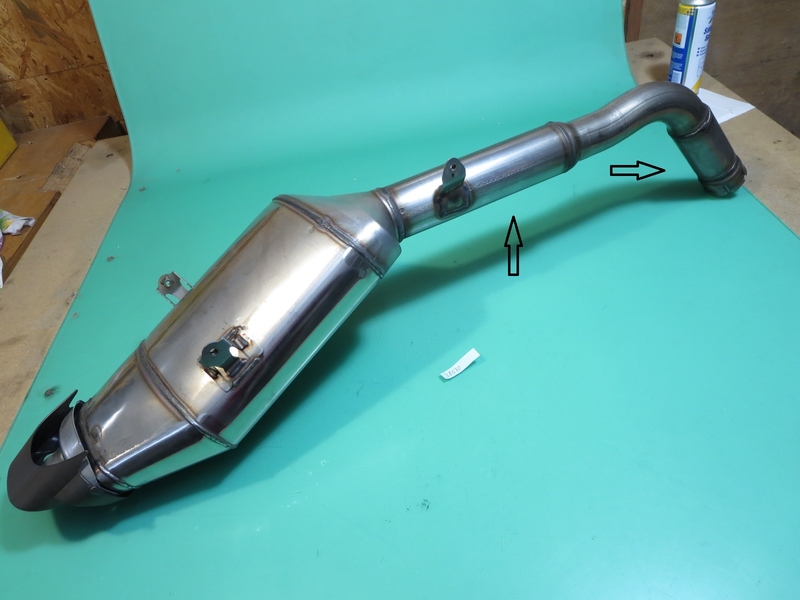 AUSPUFFTOPF, Schalldämpfer